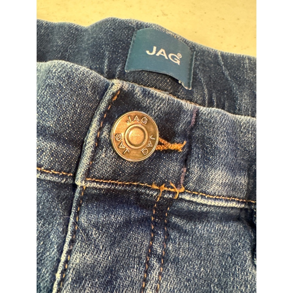 JAG Valentina High Rise Straight Leg Jeans Electric Blue Size 16/32  Jk6
